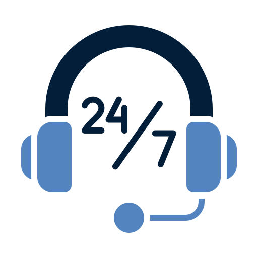 24/7 Support Icon